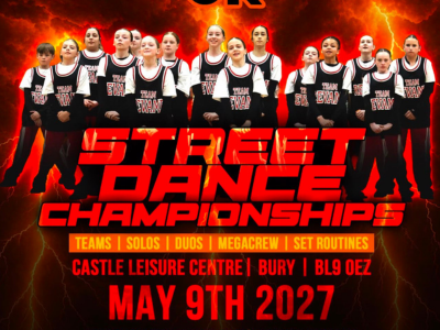 Street dance May 9th 2027